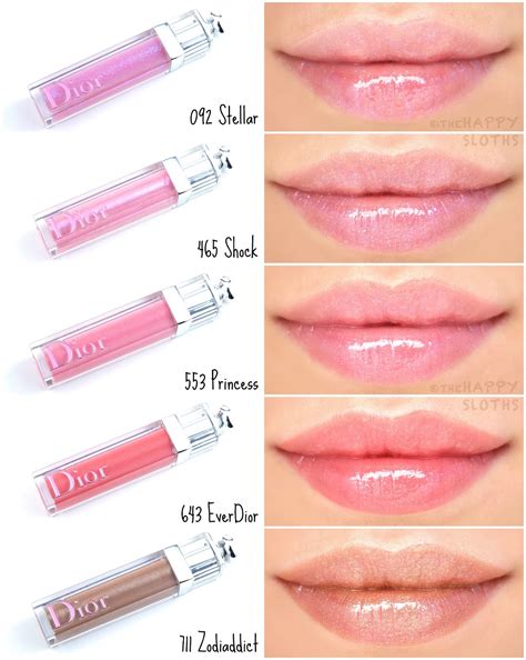 dior stellar lip gloss swatches